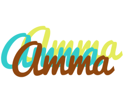 Amma cupcake logo