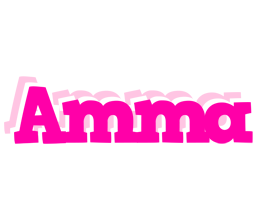 Amma dancing logo