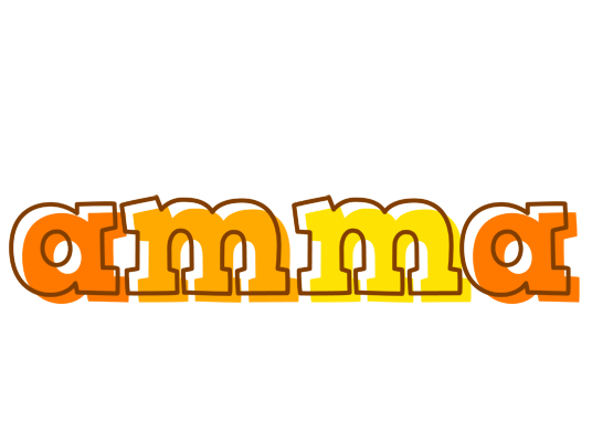 Amma desert logo