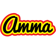 Amma flaming logo