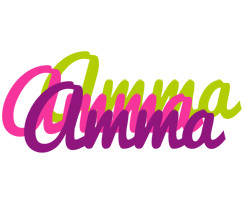 Amma flowers logo