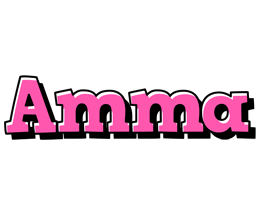 Amma girlish logo