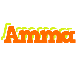 Amma healthy logo