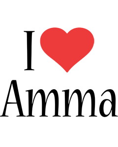 Amma i-love logo
