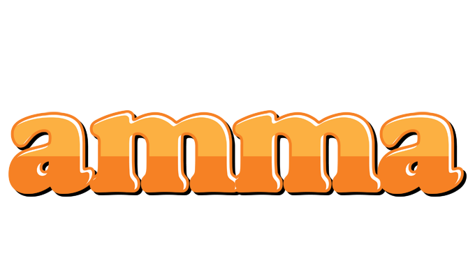 Amma orange logo