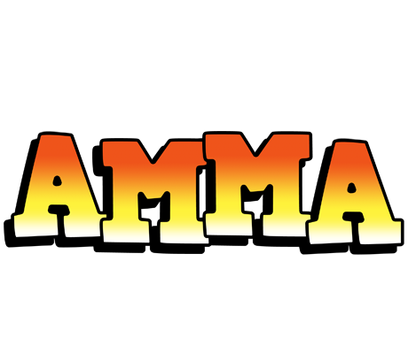 Amma sunset logo