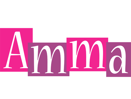 Amma whine logo