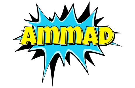 Ammad amazing logo