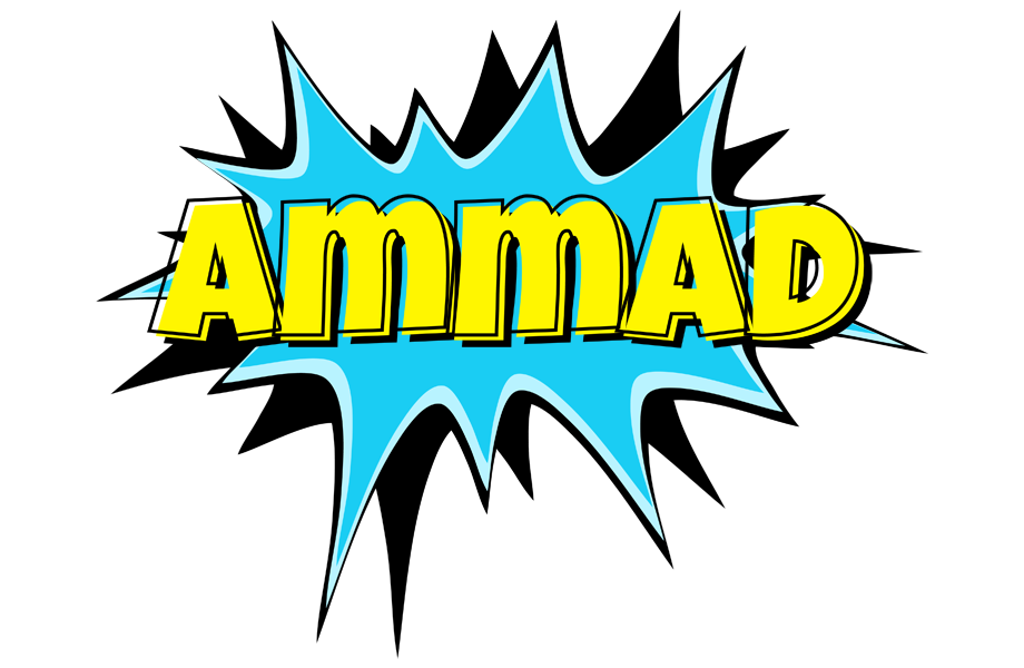 Ammad amazing logo