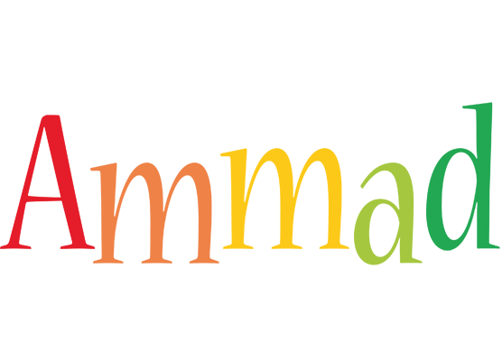 Ammad birthday logo