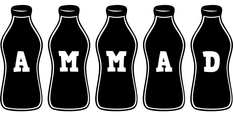 Ammad bottle logo