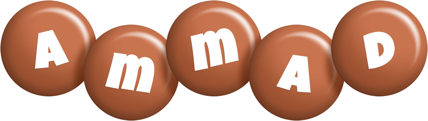Ammad candy-brown logo