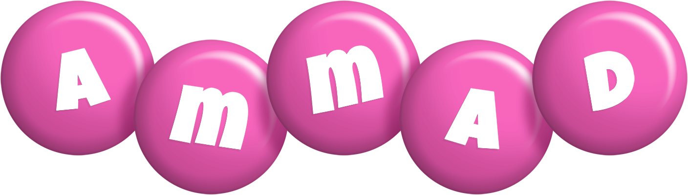 Ammad candy-pink logo