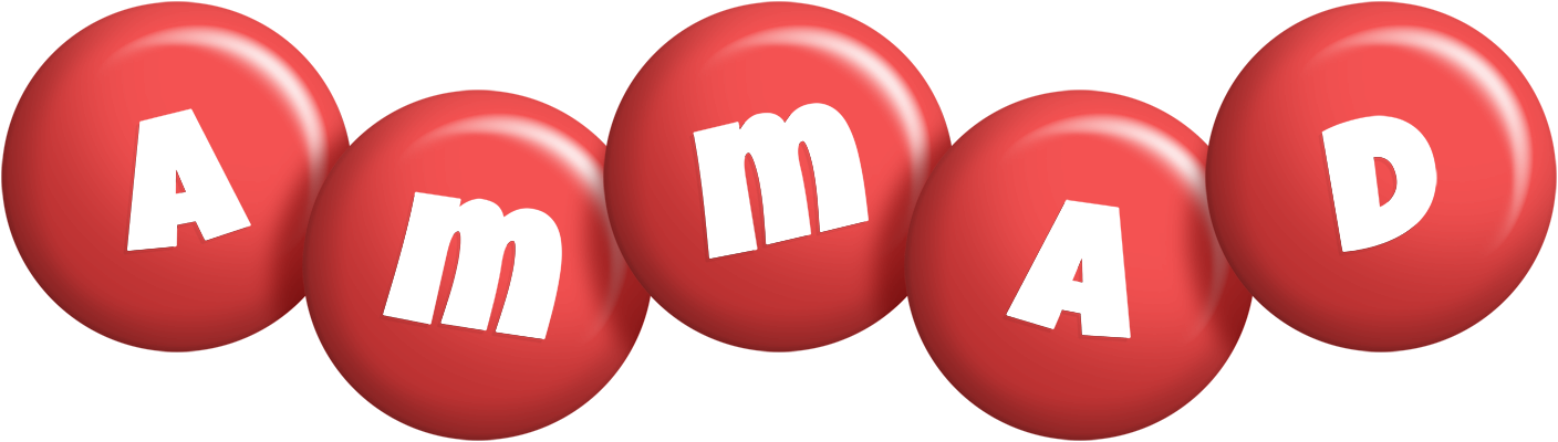 Ammad candy-red logo