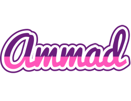 Ammad cheerful logo