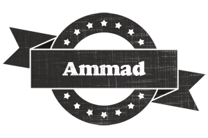 Ammad grunge logo