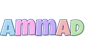 Ammad pastel logo