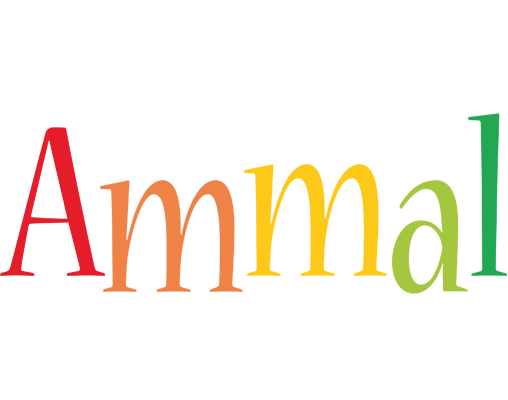 Ammal birthday logo