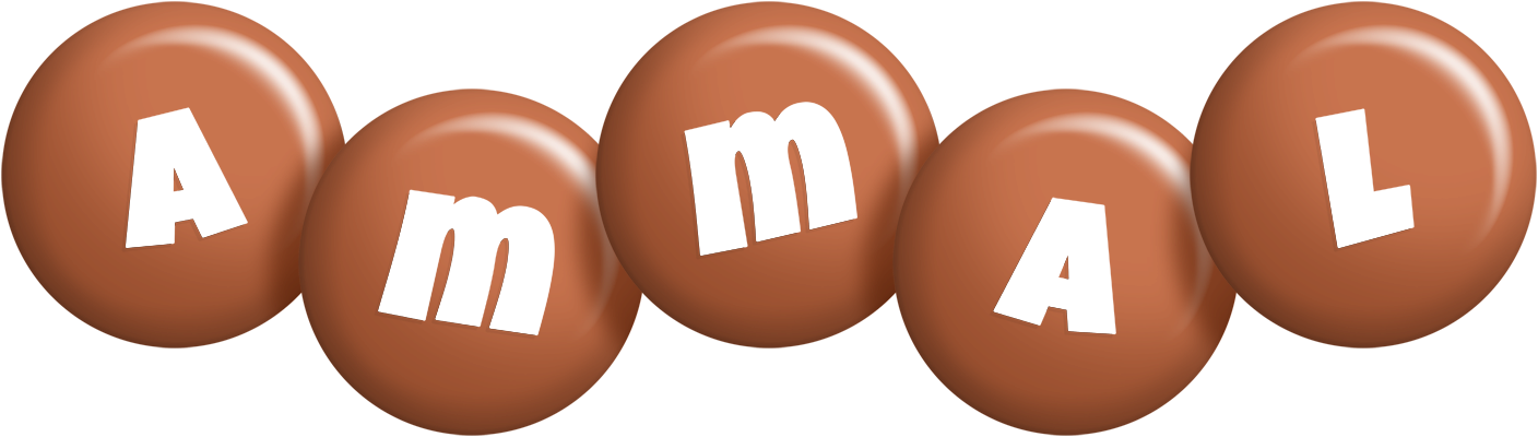 Ammal candy-brown logo