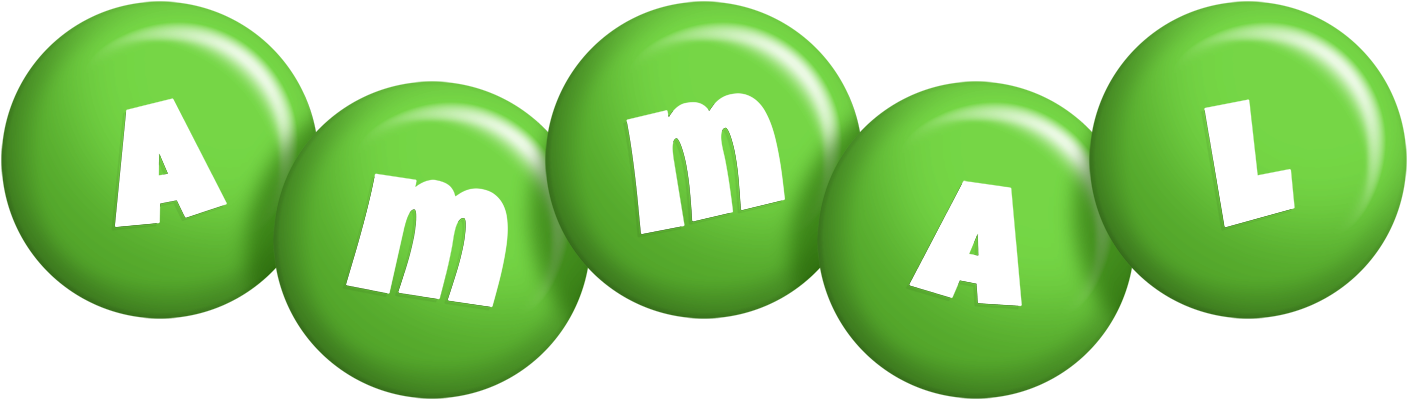 Ammal candy-green logo