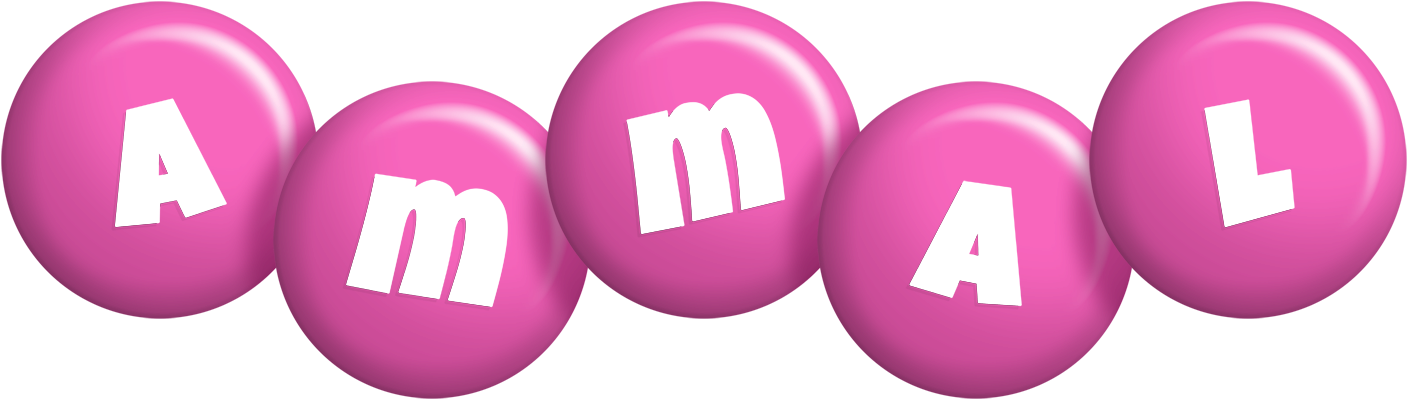 Ammal candy-pink logo