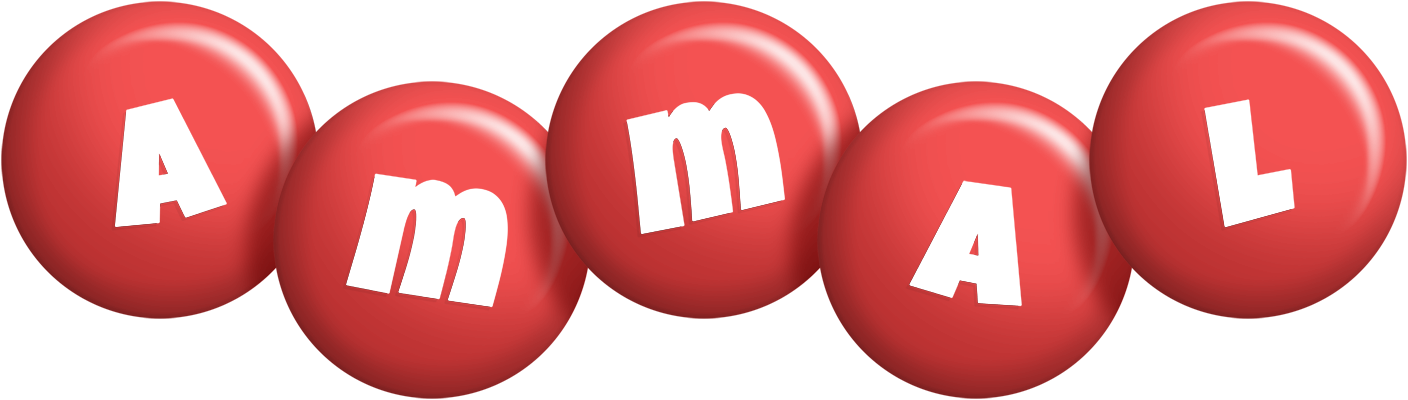 Ammal candy-red logo