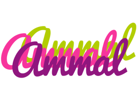 Ammal flowers logo