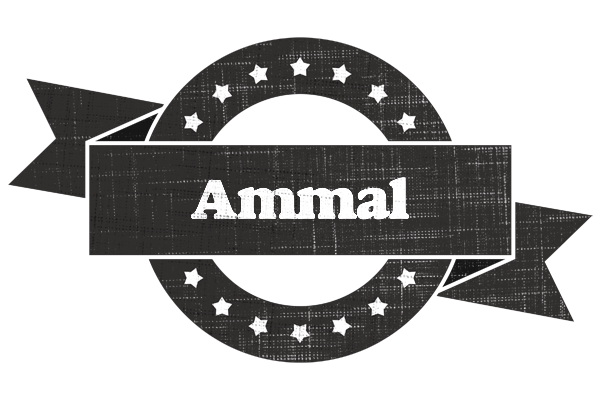 Ammal grunge logo