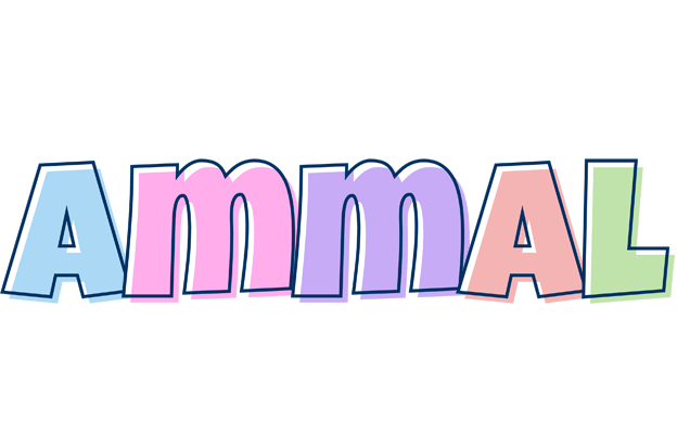 Ammal pastel logo