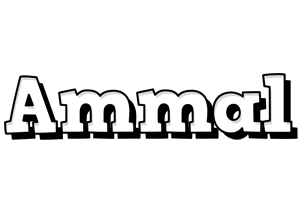 Ammal snowing logo