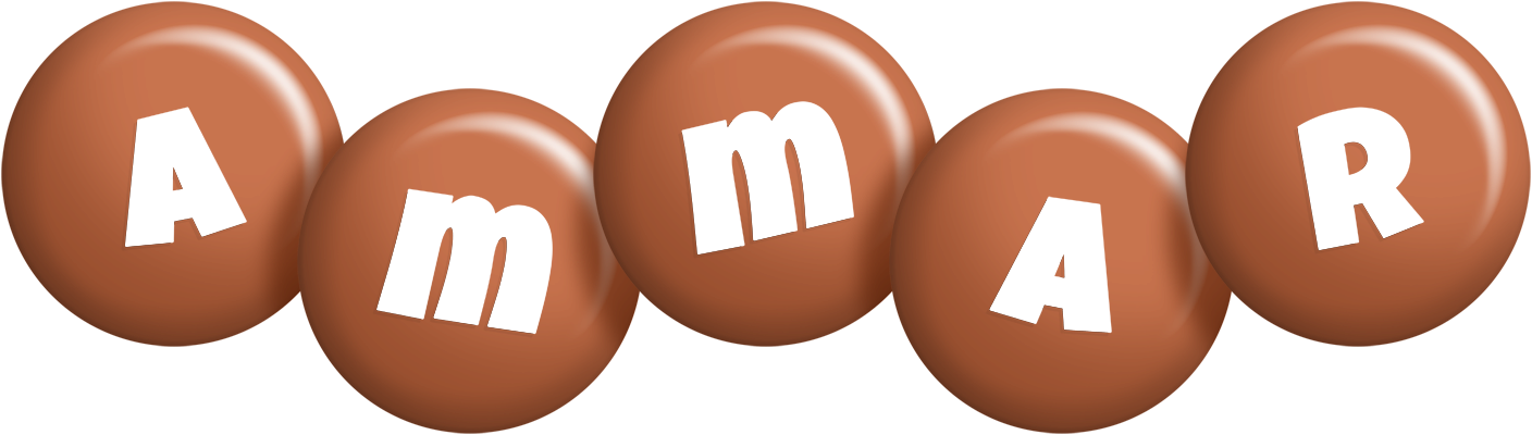 Ammar candy-brown logo
