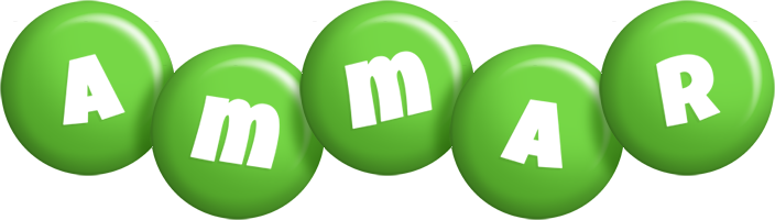 Ammar candy-green logo