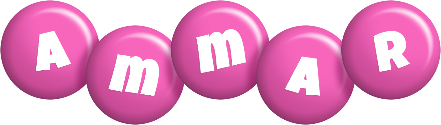 Ammar candy-pink logo