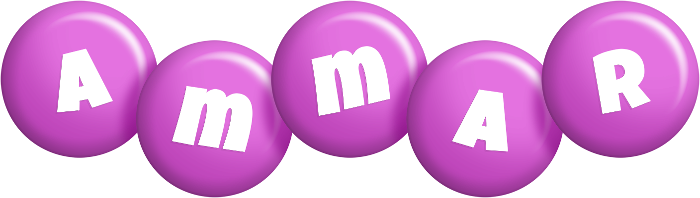 Ammar candy-purple logo