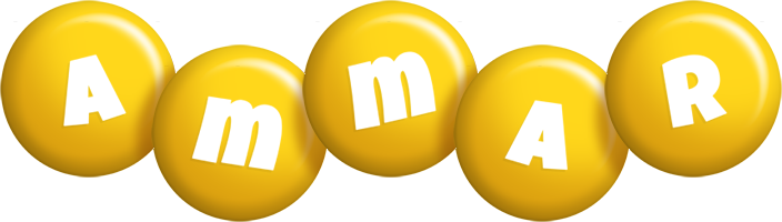 Ammar candy-yellow logo