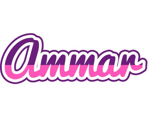 Ammar cheerful logo