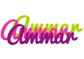 Ammar flowers logo