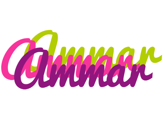 Ammar flowers logo