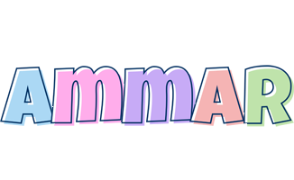 Ammar pastel logo