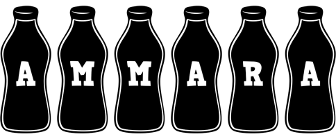 Ammara bottle logo