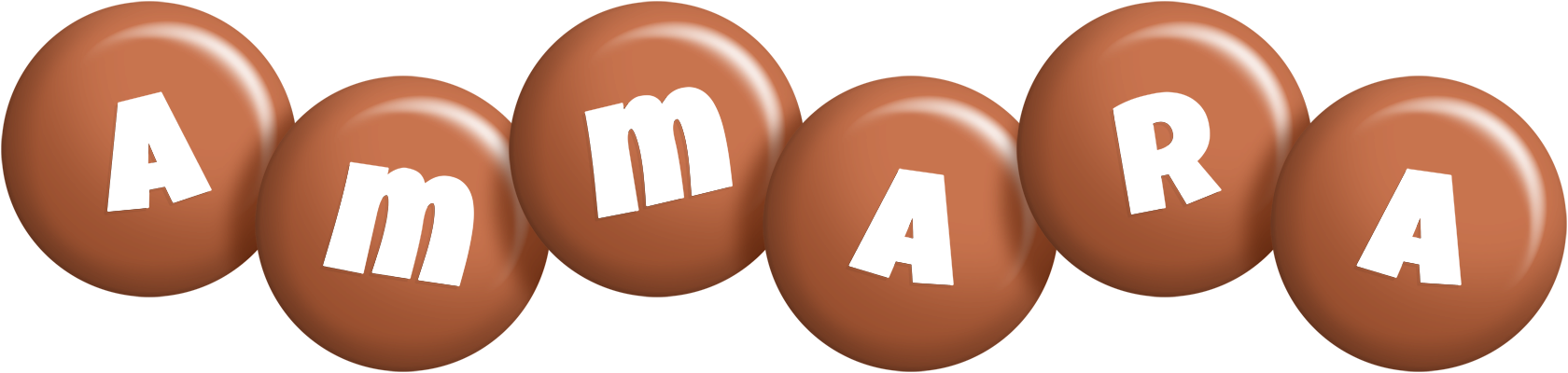 Ammara candy-brown logo