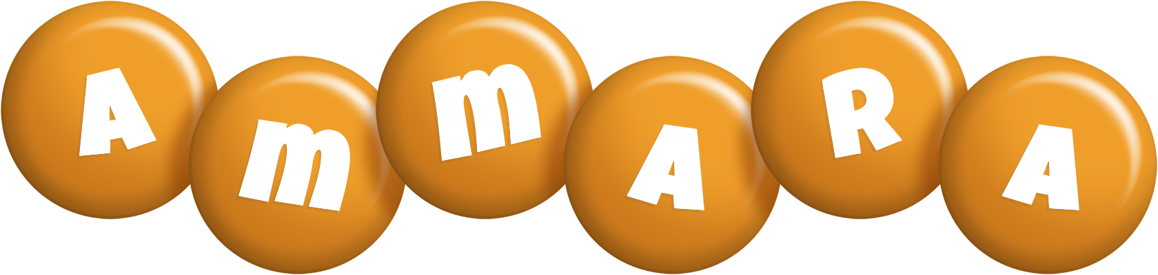 Ammara candy-orange logo
