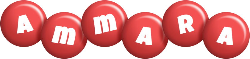 Ammara candy-red logo