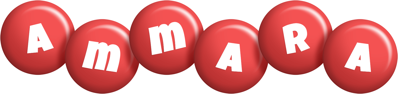 Ammara candy-red logo