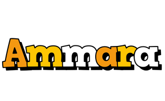 Ammara cartoon logo