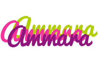 Ammara flowers logo