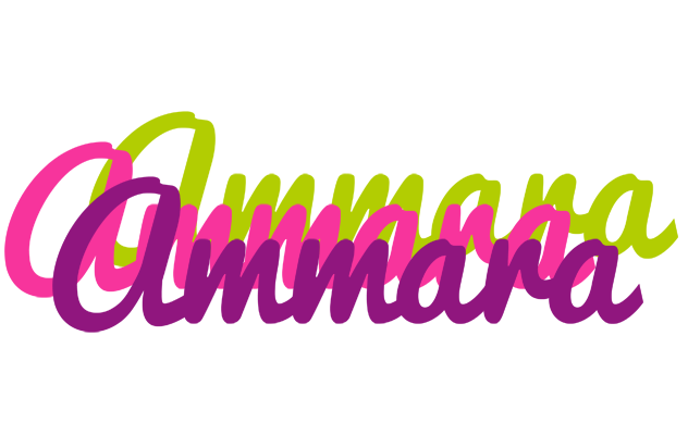 Ammara flowers logo