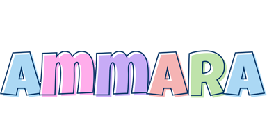 Ammara pastel logo