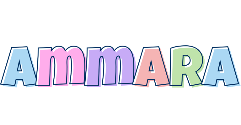 Ammara pastel logo