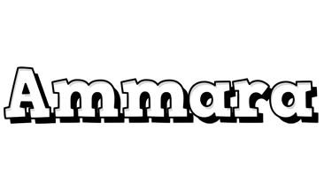 Ammara snowing logo